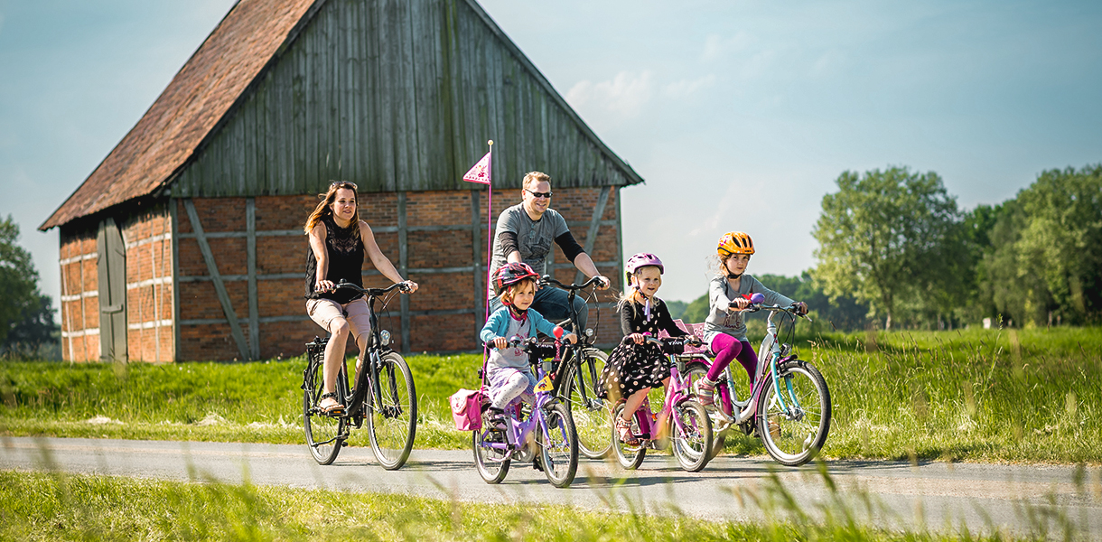 Radtouren mit der ganzen Familie in Dülmen